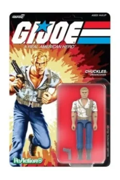 GI Joe Figura ReAction+ Wave 07 Chuckles (Movie) 10 cm