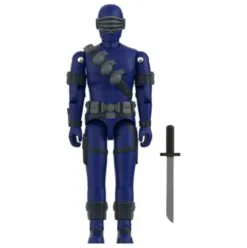 GI Joe Figura ReAction+ Wave 3 Snake Eyes (Cartoon) 10 cm
