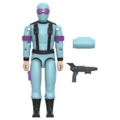 GI Joe Figura ReAction+ Wave 06 Snake Eyes (Red Glow, Crystal Poison) 10 cm
