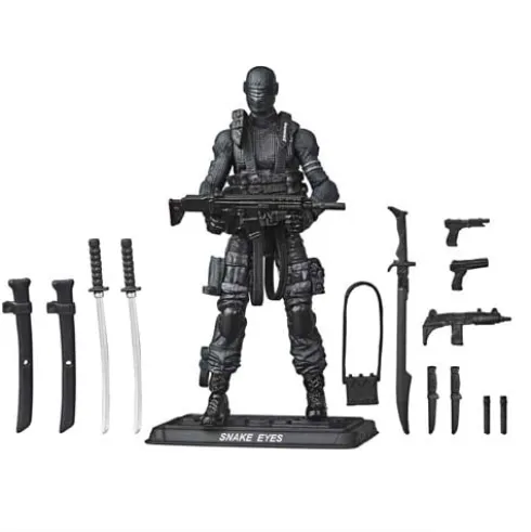 GI Joe Figura Retro Collection Snake Eyes Hasbro