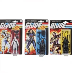 Gi Joe Figuras Pack de 3 Figuras Retro Collection Wave 1 Hasbro