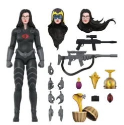 G.I. Joe Figura Ultimates Baroness (Black Suit) 18 cm