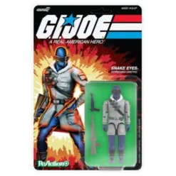 GI Joe (Movie) Figura ReAction+ Wave 5 Arctic Snake Eyes (Movie) 10 cm
