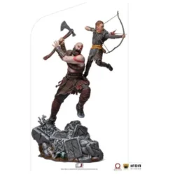 God of War Estatua 1/10 BDS Art Scale Kratos & Atreus 34 cm
