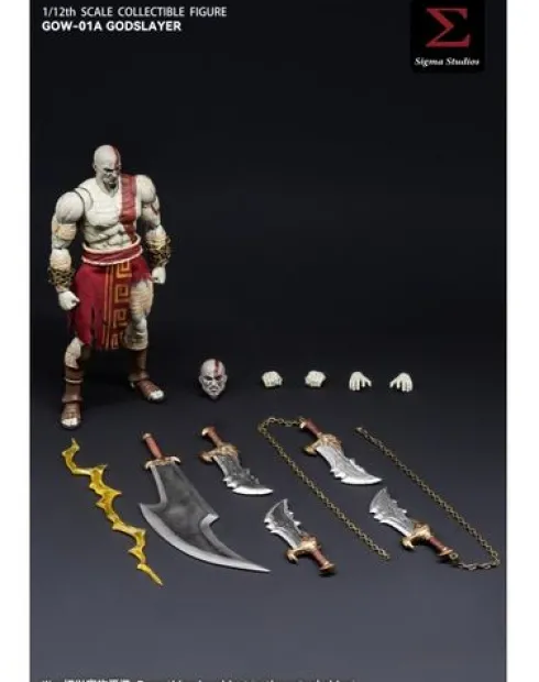 God of War Figura 1/12 Kratos Sigma Studios