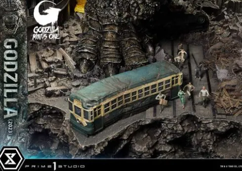 Godzilla Minus One Diorama Masterline Series Godzilla 2023 70 cm