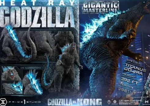 Godzilla vs. Kong Estatua Giant Masterline Heat Ray Godzilla 87 cm