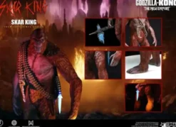 Godzilla vs. Kong: The New Empire Estatua Soft Vinyl Skar King Unleash the Titan 30 cm