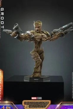 Guardianes de la Galaxia vol. 3 Figura Movie Masterpiece 1/6 Groot (Deluxe Version) 32 cm