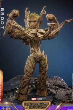Guardianes de la Galaxia vol. 3 Figura Movie Masterpiece 1/6 Groot (Deluxe Version) 32 cm