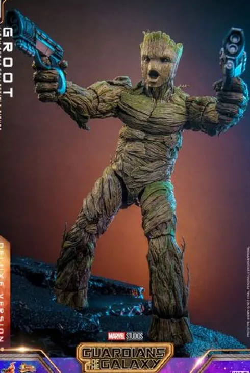 Guardianes de la Galaxia vol. 3 Figura Movie Masterpiece 1/6 Groot (Deluxe Version) 32 cm