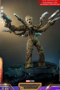 Guardianes de la Galaxia vol. 3 Figura Movie Masterpiece 1/6 Groot (Deluxe Version) 32 cm