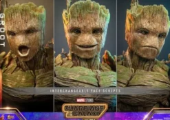 Guardianes de la Galaxia vol. 3 Figura Movie Masterpiece 1/6 Groot (Deluxe Version) 32 cm