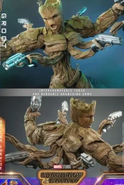 Guardianes de la Galaxia vol. 3 Figura Movie Masterpiece 1/6 Groot (Deluxe Version) 32 cm
