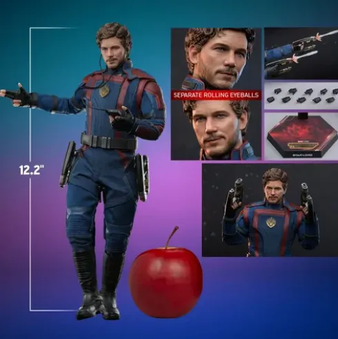 Guardianes de la Galaxia vol. 3 Figura Movie Masterpiece 1/6Star Lord