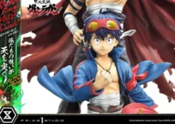 Gurren Lagann Estatua Ultimate Premium Masterline Series 1/4 Kamina, Simon & Yoko with Lagann Deluxe Bonus Version 97 cm