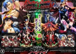 Gurren Lagann Estatua Ultimate Premium Masterline Series 1/4 Kamina, Simon & Yoko with Lagann Deluxe Bonus Version 97 cm