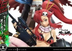 Gurren Lagann Estatua Ultimate Premium Masterline Series 1/4 Kamina, Simon & Yoko with Lagann Deluxe Bonus Version 97 cm