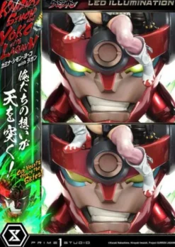 Gurren Lagann Estatua Ultimate Premium Masterline Series 1/4 Kamina, Simon & Yoko with Lagann 97 cm