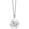 Harry Potter Collar con Colgante Giratiempo (Plata de ley)