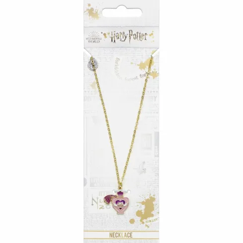Harry Potter Collar con Colgante Love Potion (Plata de ley)