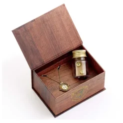 Harry Potter: Hermoine Potions Time Turner Collar y Pendientes