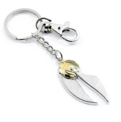 Harry Potter Llavero Golden Snitch (bañado en plata)