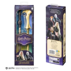 Harry Potter Paquete doble de varitas de juego de rol The Elder & Lord Voldemort 30 cm