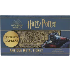 Harry Potter Réplica Hogwarts Train Ticket Limited Edition