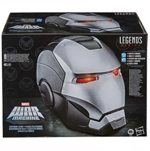 Hasbro Marvel Legends Avengers War Machine Casco Réplica 1:1