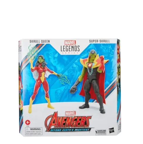 Hasbro Marvel Legends Series Skrull Queen and Super-Skrull