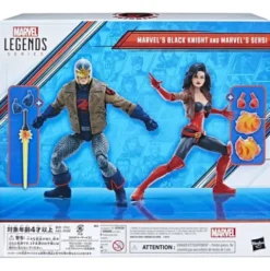 Hasbro Marvel Legends Series Marvel’s Black Knight and Marvel’s Sersi