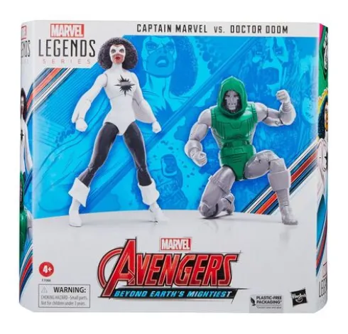Hasbro Marvel Legends Series Captain Marvel vs. Doctor Doom