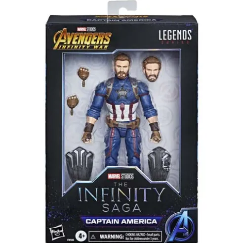 Hasbro Marvel Legends Series Capitán América Infinity Saga