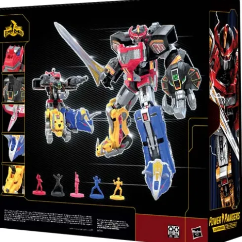 Hasbro Power Rangers Lightning Collection Zord Ascension Project Mighty Morphin Dino Megazord