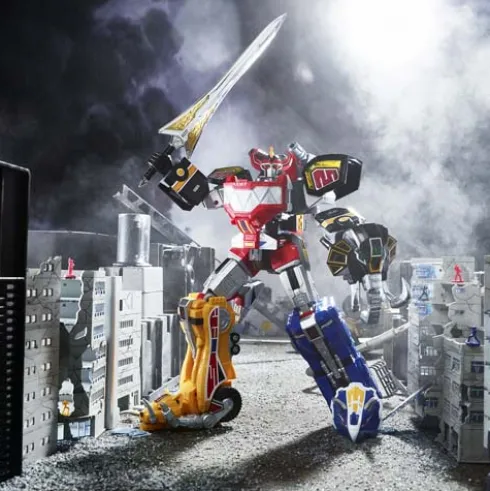 Hasbro Power Rangers Lightning Collection Zord Ascension Project Mighty Morphin Dino Megazord