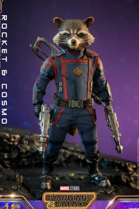 Hot Toys Guardians Of Galaxy Vol. 3 1/6 Rocket and Good Dog Cosmo
