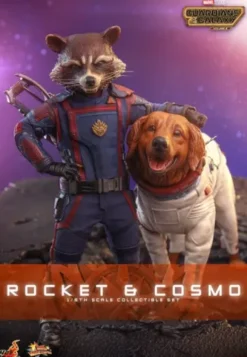 Hot Toys Guardians Of Galaxy Vol. 3 1/6 Rocket and Good Dog Cosmo