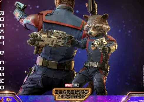Hot Toys Guardians Of Galaxy Vol. 3 1/6 Rocket and Good Dog Cosmo