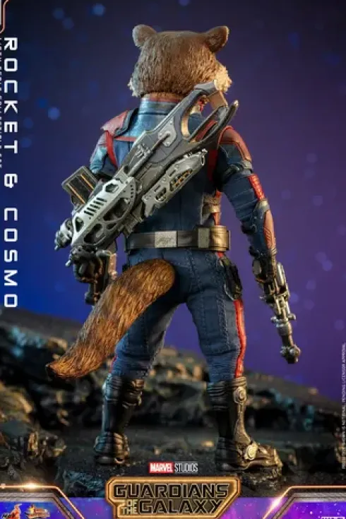 Hot Toys Guardians Of Galaxy Vol. 3 1/6 Rocket and Good Dog Cosmo