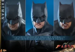 Hot Toys The Flash Figura Masterpiece 1/6 Batman & Batcycle