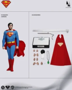 INART Superman 1978 Figura 1/6 Pack 2 Premium Version