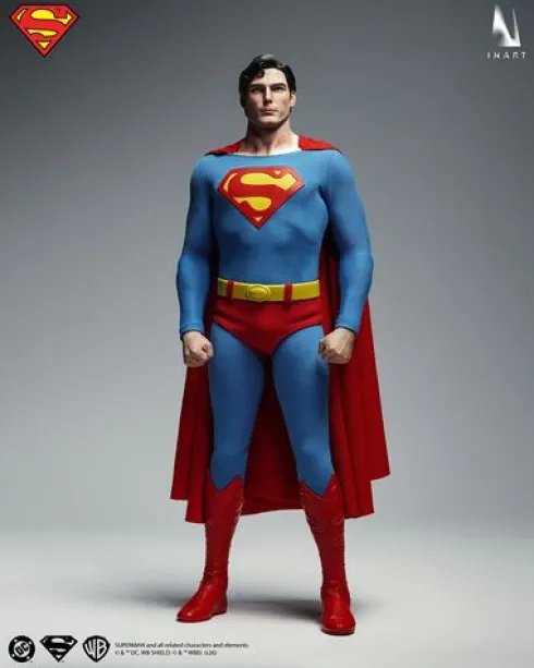 INART Superman 1978 Figura 1/6 Pack 2 Premium Version