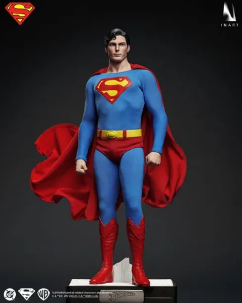 INART Superman 1978 Figura 1/6 Pack 2 Premium Version
