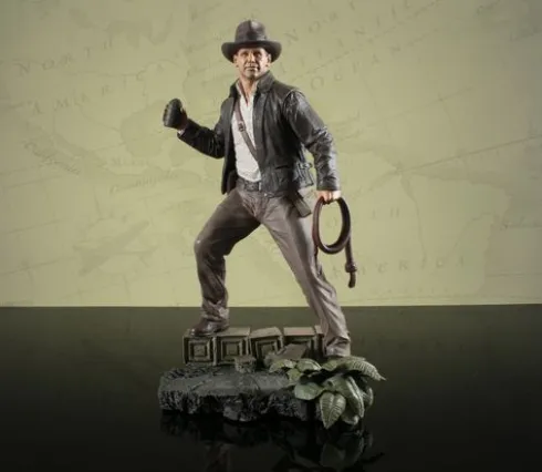Indiana Jones Premier Collection Treasures Statue