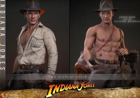 Indiana Jones y El Templo Maldito Figura Movie Masterpiece 1/6 Indiana Jones Deluxe Version