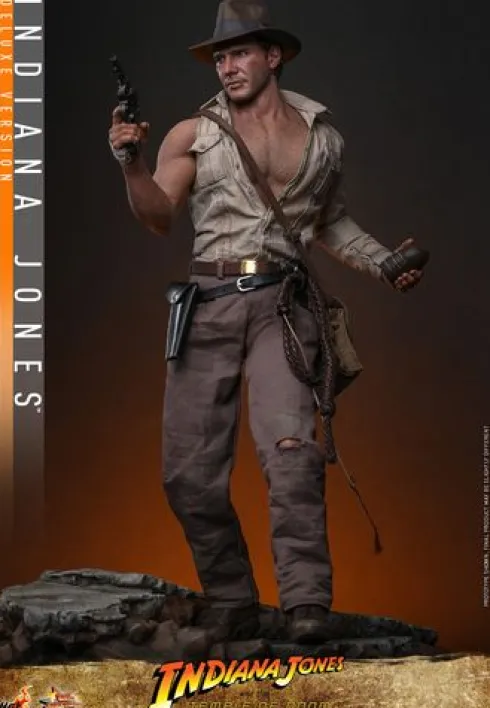 Indiana Jones y El Templo Maldito Figura Movie Masterpiece 1/6 Indiana Jones Deluxe Version