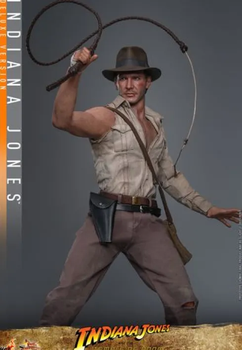 Indiana Jones y El Templo Maldito Figura Movie Masterpiece 1/6 Indiana Jones Deluxe Version