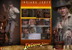 Indiana Jones y El Templo Maldito Figura Movie Masterpiece 1/6 Indiana Jones Deluxe Version
