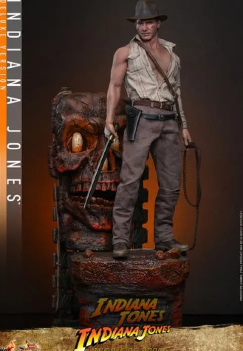 Indiana Jones y El Templo Maldito Figura Movie Masterpiece 1/6 Indiana Jones Deluxe Version